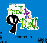 Pocket Billiards - Funk the 9 Ball (english translation) Title Screen